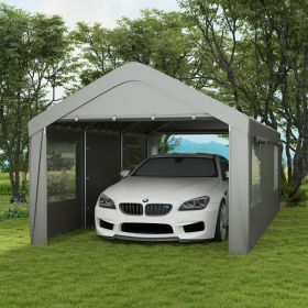 10' x 20' Carport (Option: Gray-1950x380x270 mm)